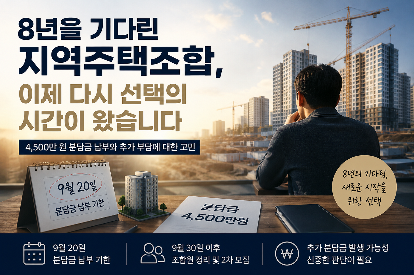 8년을 기다린 지역주택조합