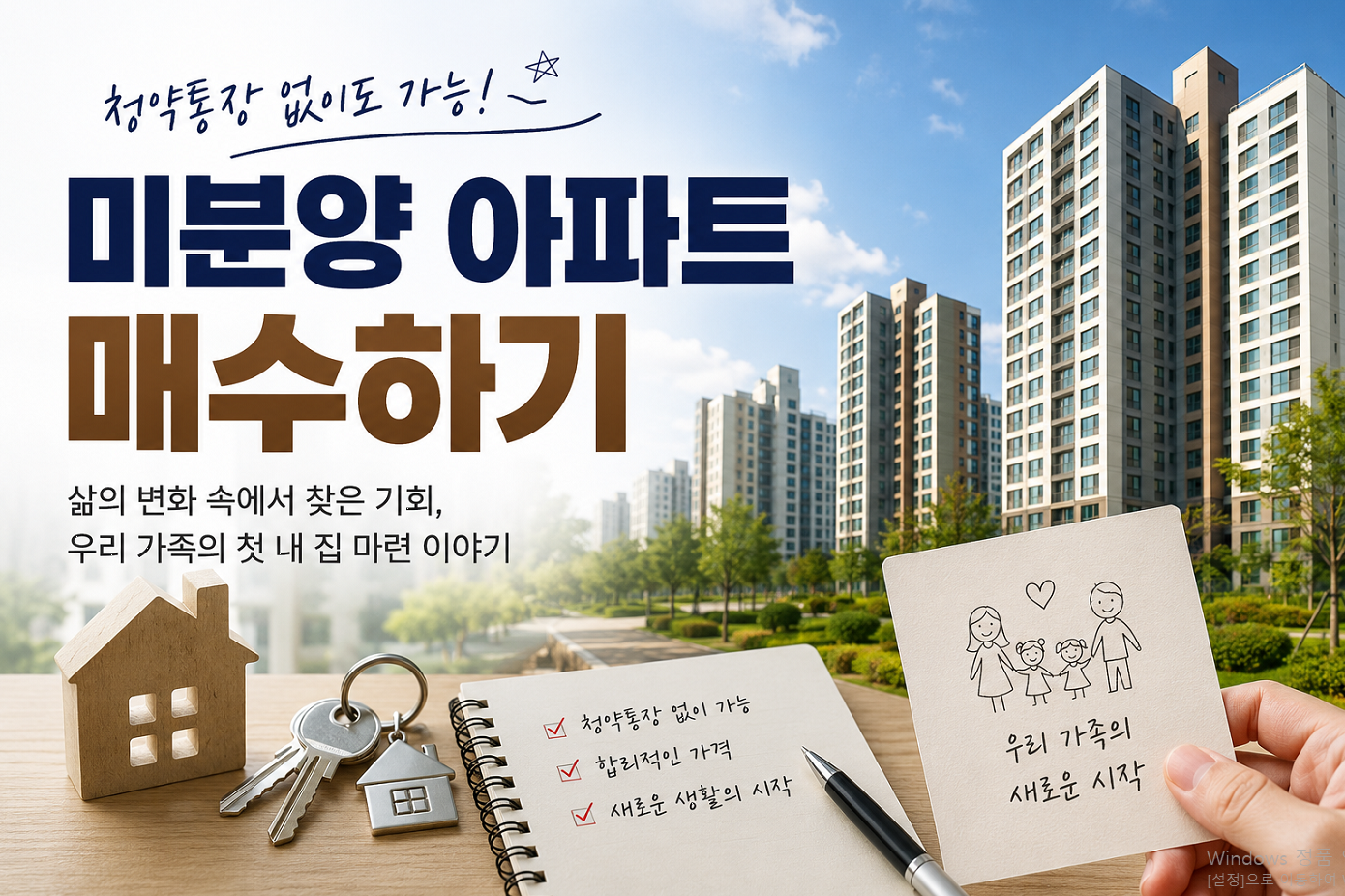 미분양 아파트를 매수한 이유