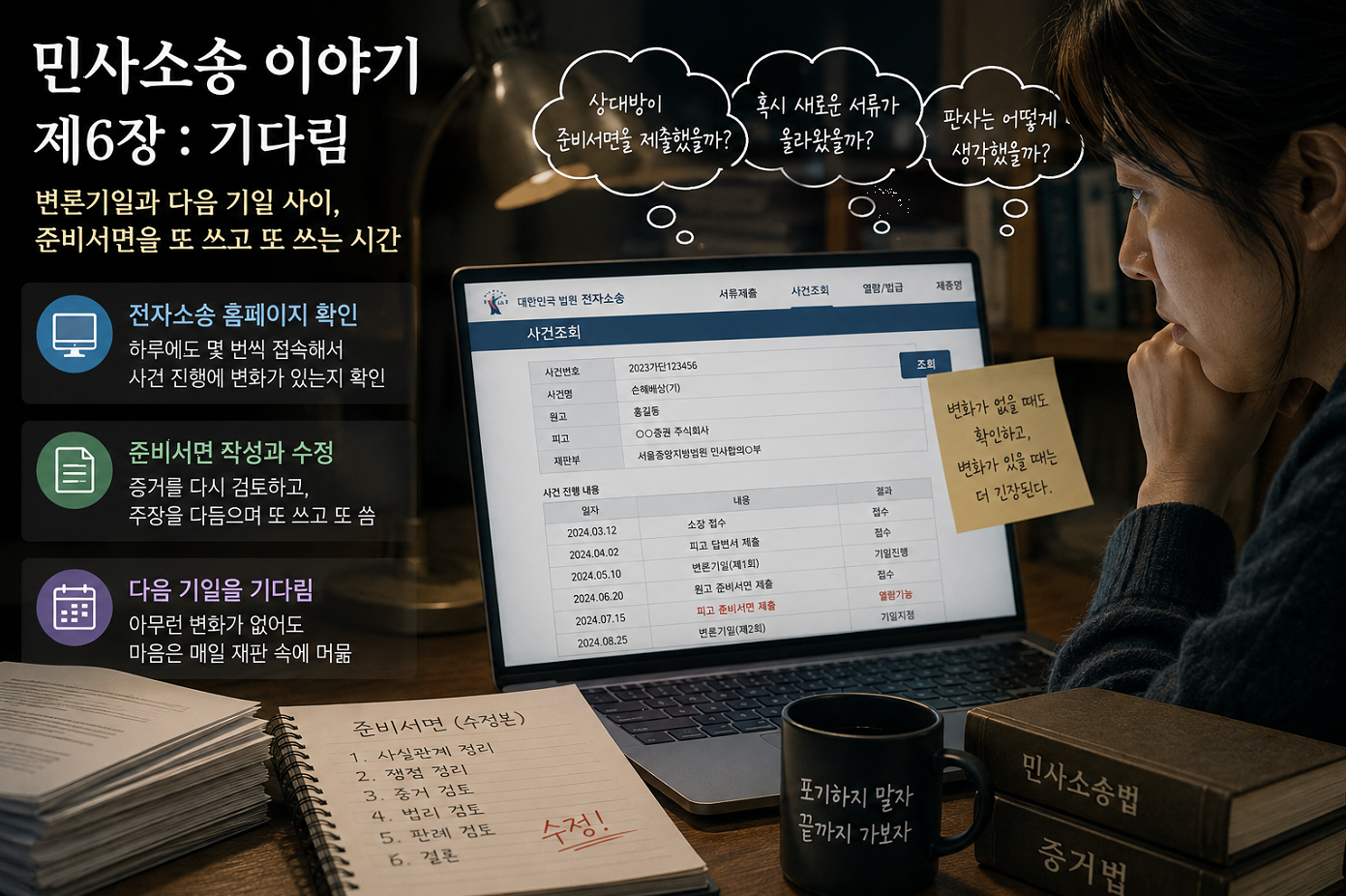 민사소송 이야기 제 1편 6장 –