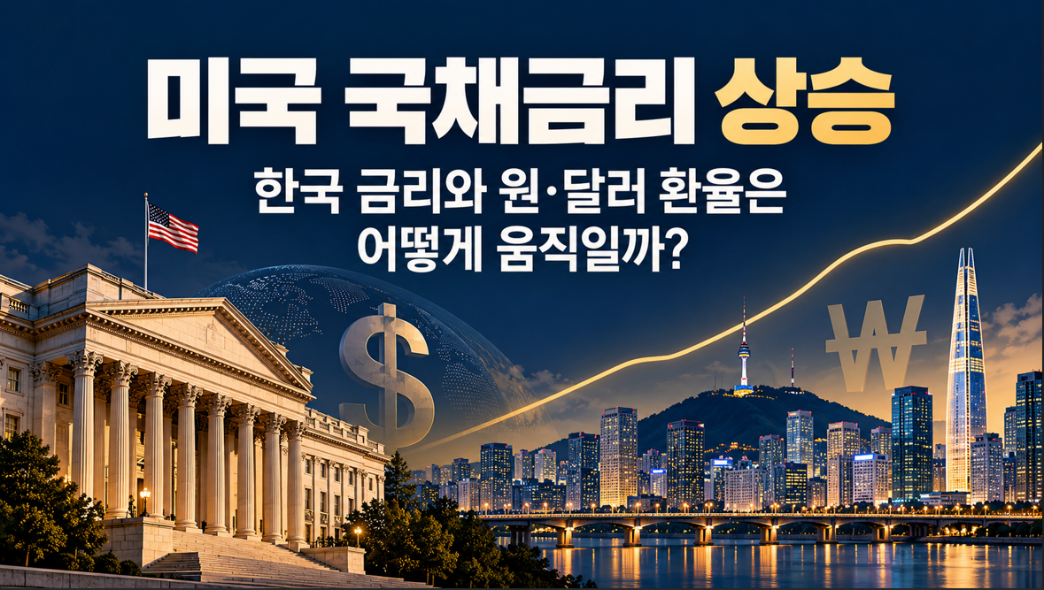 미국 국채금리 상승이 한국 금리와 원·달러 환율에 미치는 영향